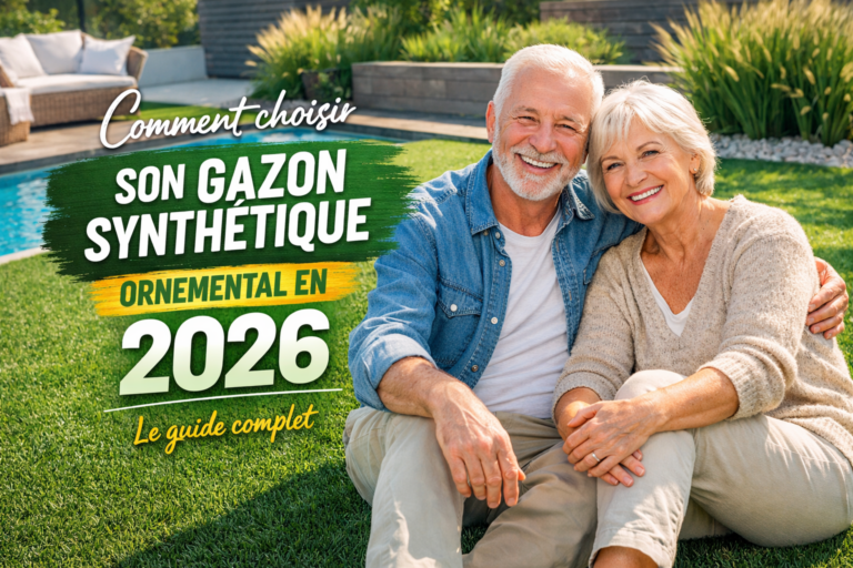 Comment choisir son gazon synthétique ornemental en 2026 ?