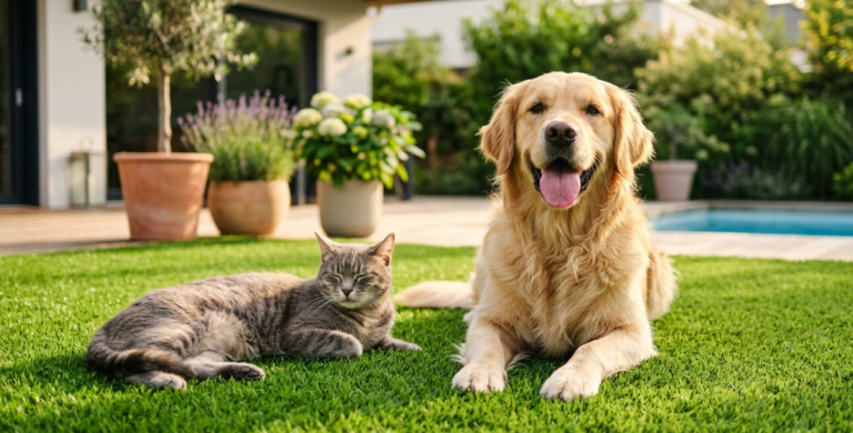 Gazon synthétique et animaux de compagnie : tout ce qu&rsquo;il faut savoir